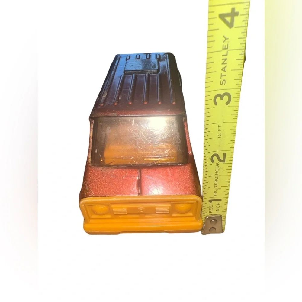 Vintage Buddy‎ L Brown & Copper Van Pressed Steel & Plastic Bubble Window 5